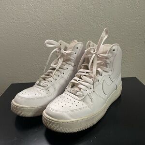 White Air Force 1 High Tops